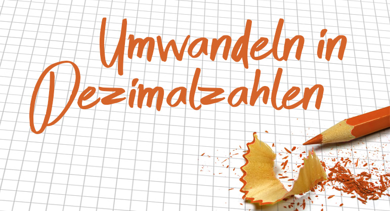 1.27 Dezimalzahlen umwandeln Regel 27